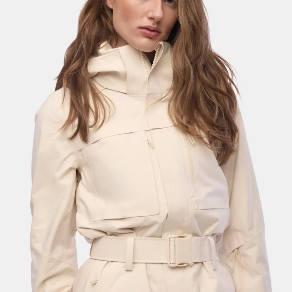 Halfdays Oat Milk Off White Murphy Ski One Piece Jumpsuit size Medium Short - Picture 5 of 14